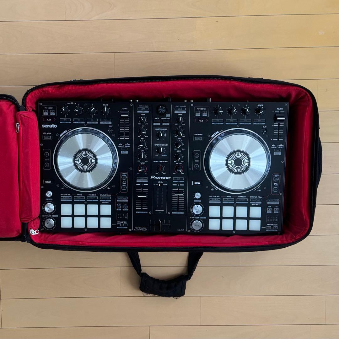 PioneerのPCDJコントローラ DDJ-SR　 ☆専用バッグ付き☆