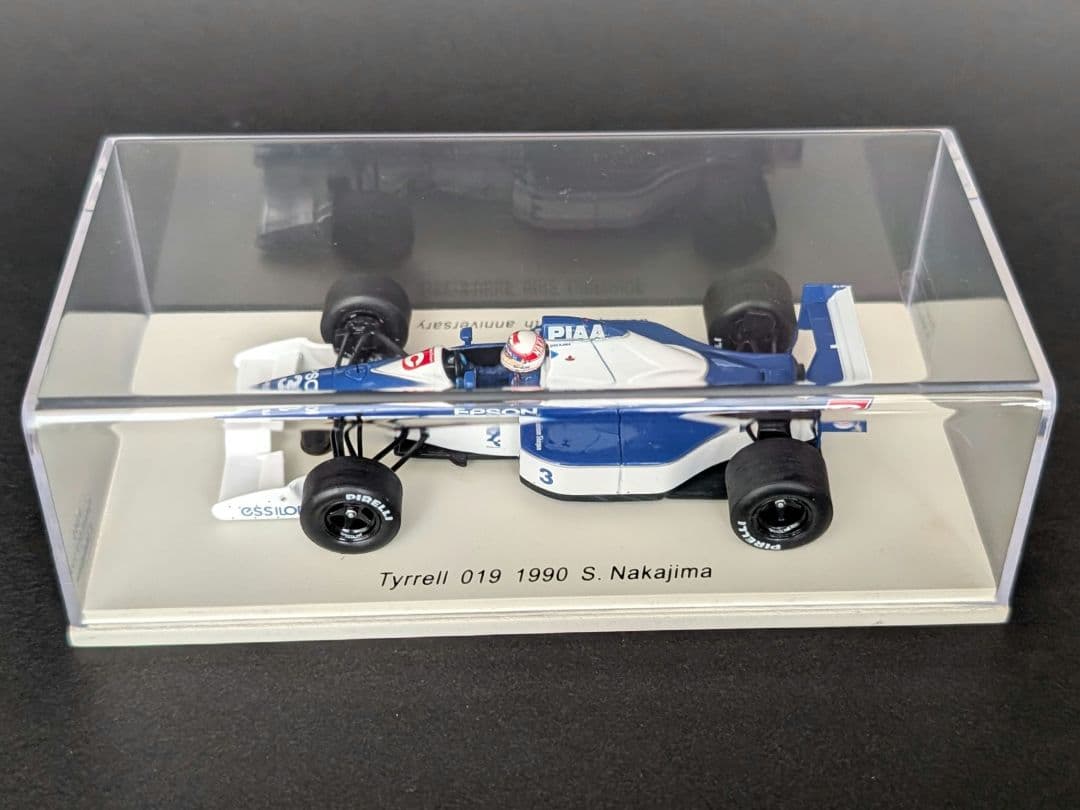 オートスポーツ50th 1/43 Tyrrell 019 1990 #3 中嶋悟