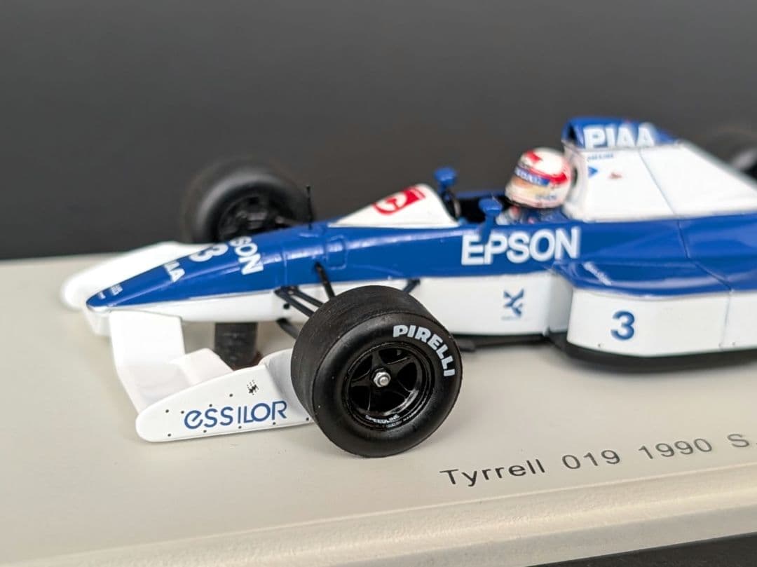 オートスポーツ50th 1/43 Tyrrell 019 1990 #3 中嶋悟