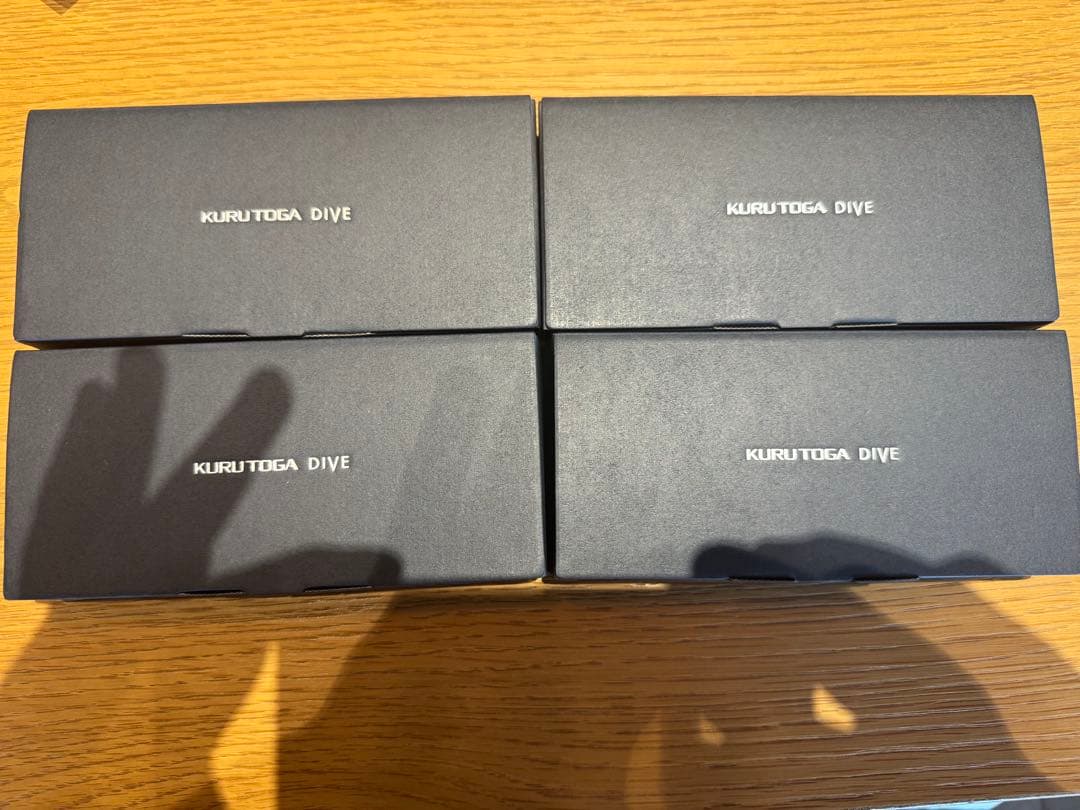 【新品未使用　パープル4本セット】　KURUTOGA DIVE シャープペンシル