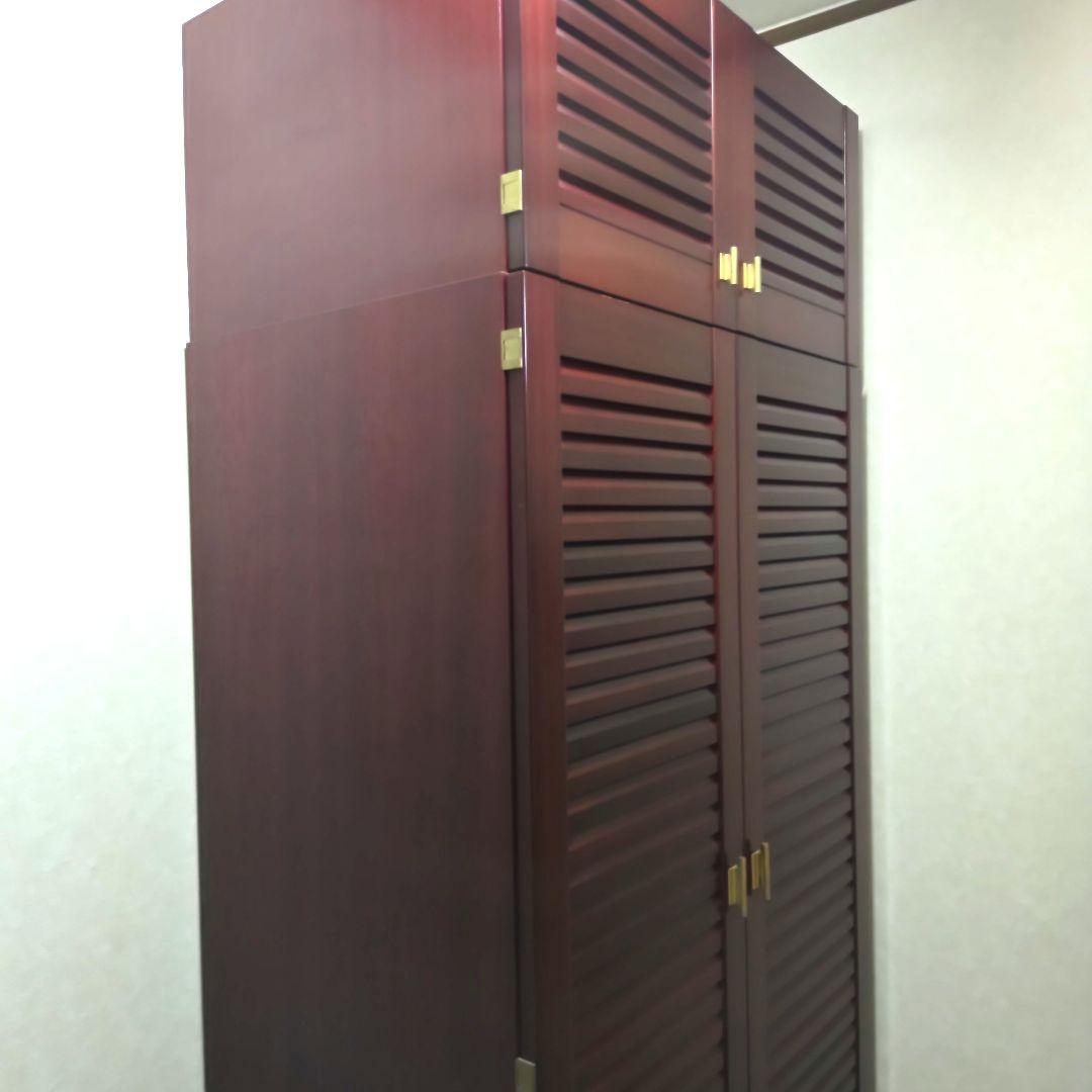 最安値【引越しで11/13処分】洋風和ダンス 高級婚礼家具 整理箪笥　昭和レトロ