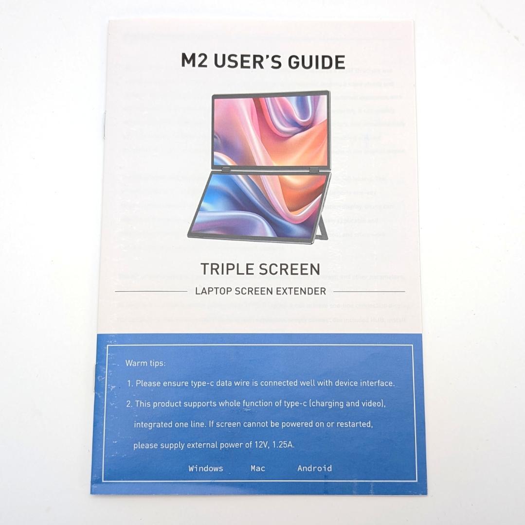 LAPTOMO M2 15.6インチ デュアルモニター モバイルモニター