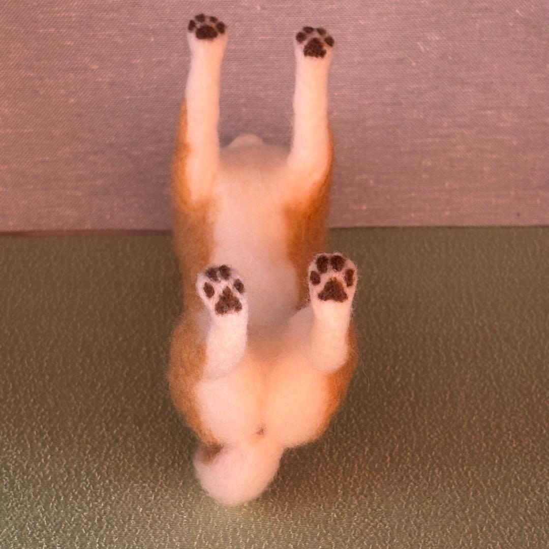 柴犬　羊毛フェルト　ハンドメイド　No.105