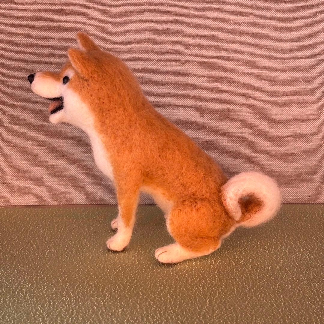 柴犬　羊毛フェルト　ハンドメイド　No.105