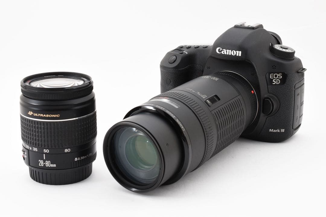 一眼レフカメラCanon EOS 5D MarkIII標準&望遠レンズセット