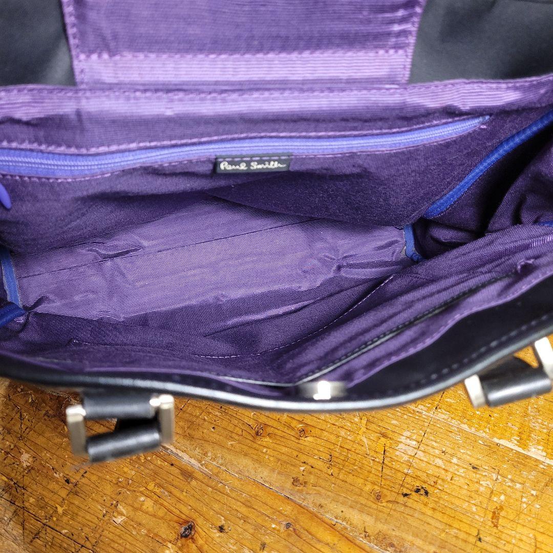 Paul Smith ポールスミス 本革×ナイロン ビジネスバッグ トートバッグ