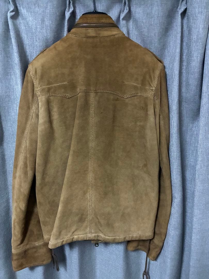 激レア　05AW DiorHomme スエードレザーM65 ジャケット　44