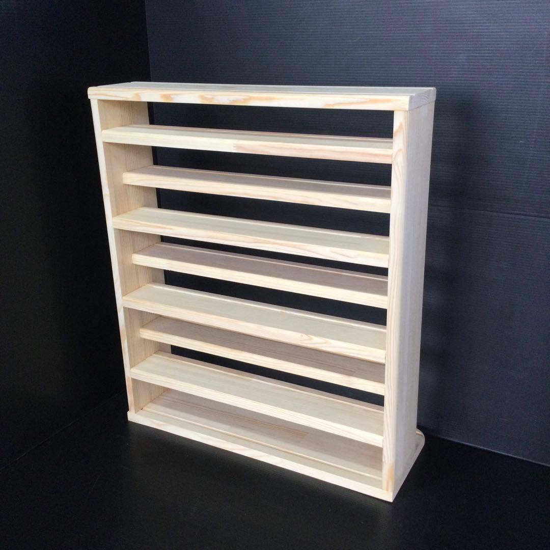 トミカ収納棚9段　140台収納　木製　(新品)