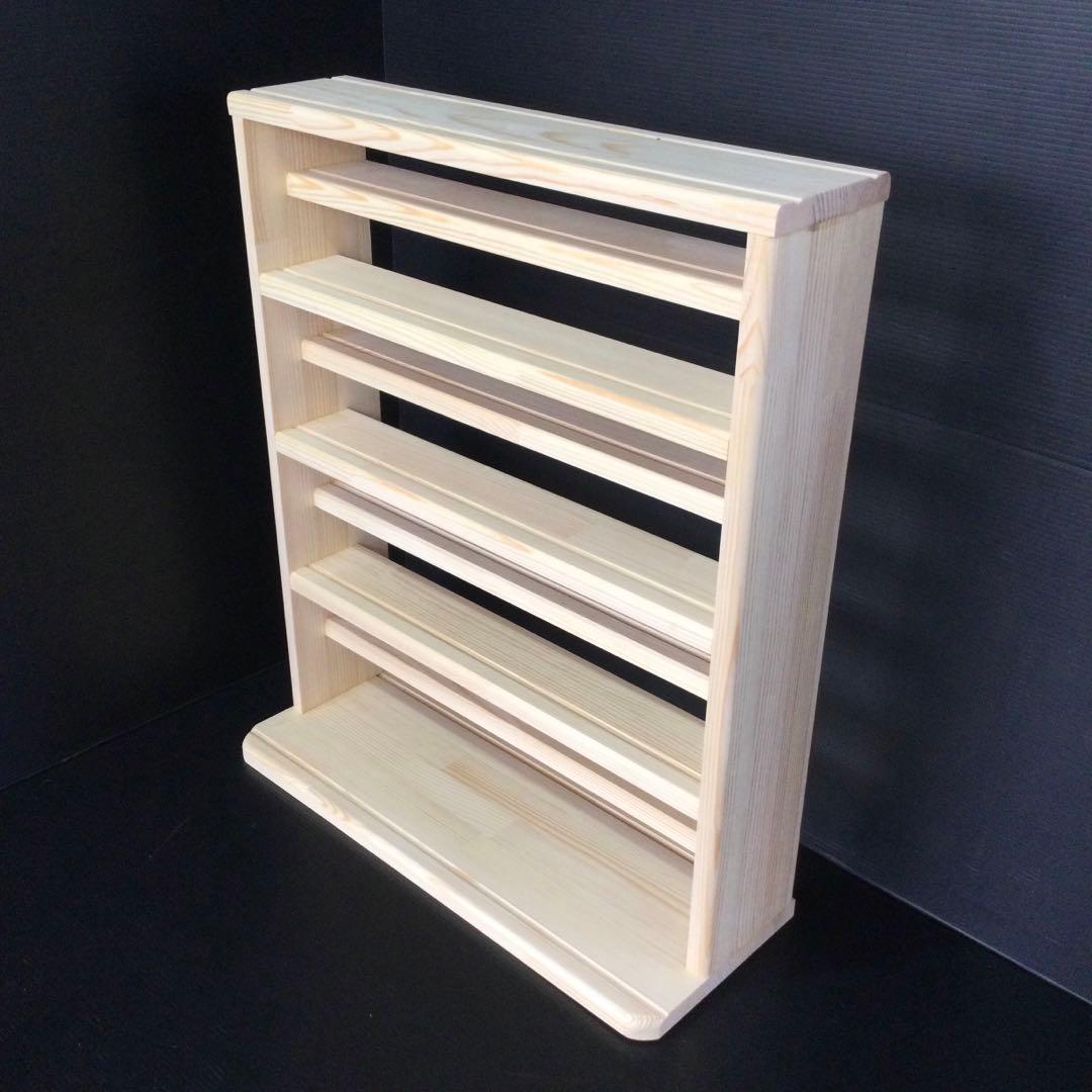 トミカ収納棚9段　140台収納　木製　(新品)