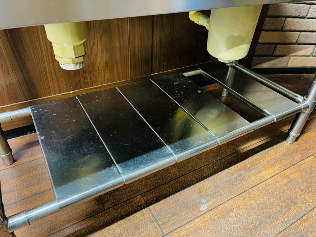 ★ 引取歓迎！クリナップ製 業務用 ステンレス二槽式シンク ★