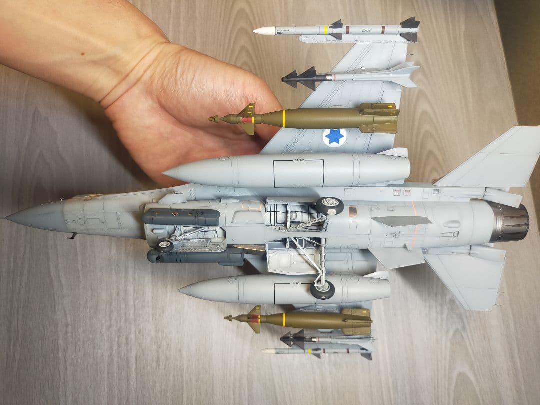 JMC2011入選作品　ハセガワ　1/48　F-16I　イスラエル空軍