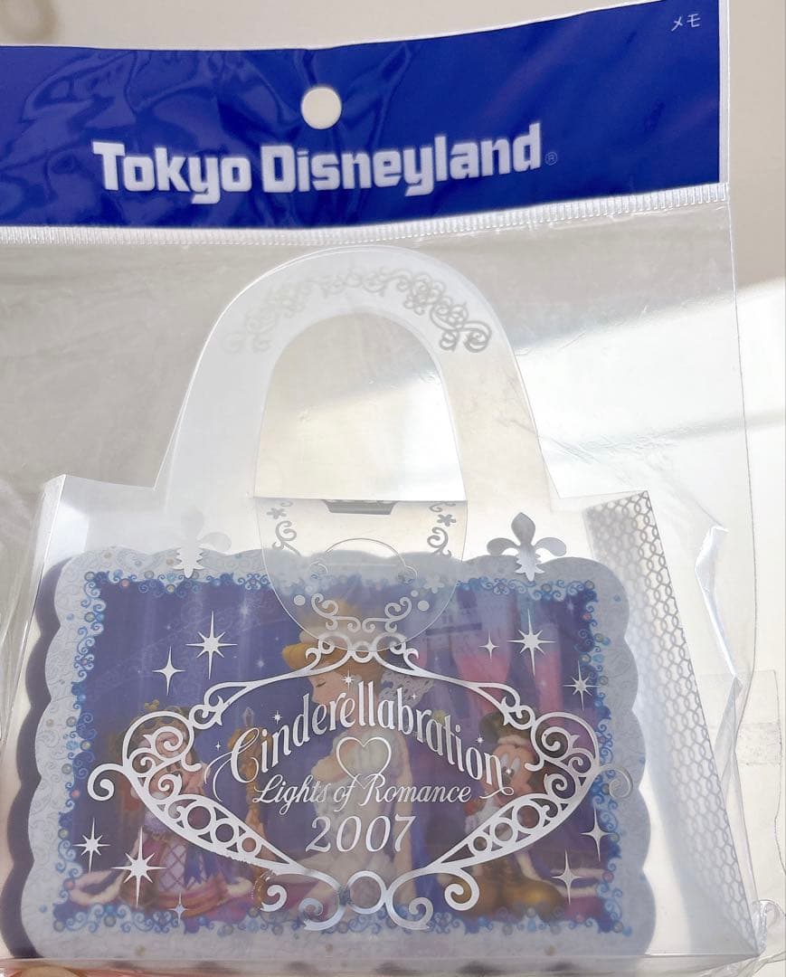 ディズニー　シンデレラブレーション　メモ　ダイカット　シンデレラ　プリンセス