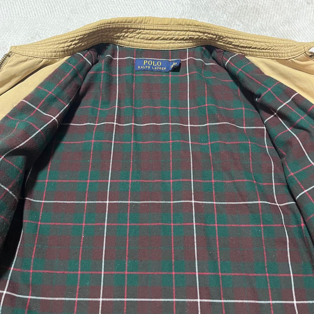 【美品】Ralph Lauren POLO スイングトップ ベージュ S