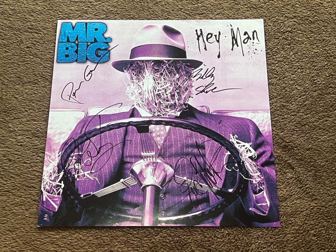 MR.BIGオリジナルメンバー直筆貴重サイン