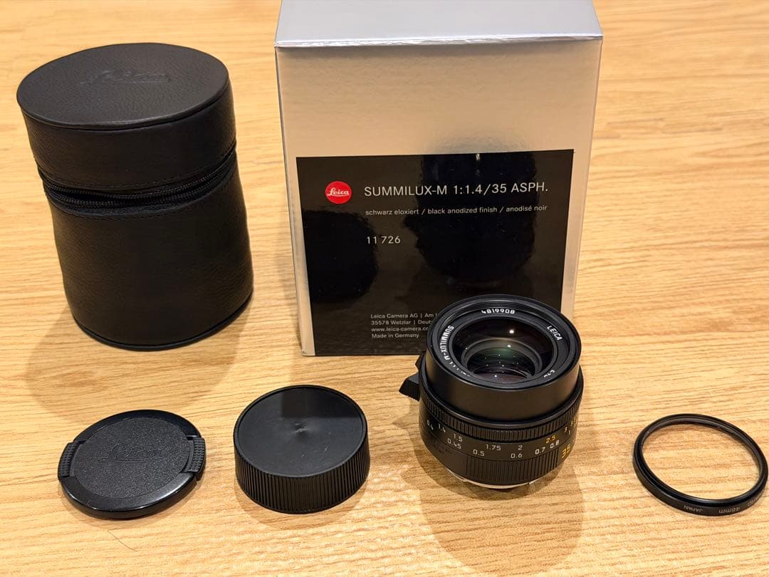 Leica ライカ ズミルックス M f1.4/35mm ASPH. ブラック