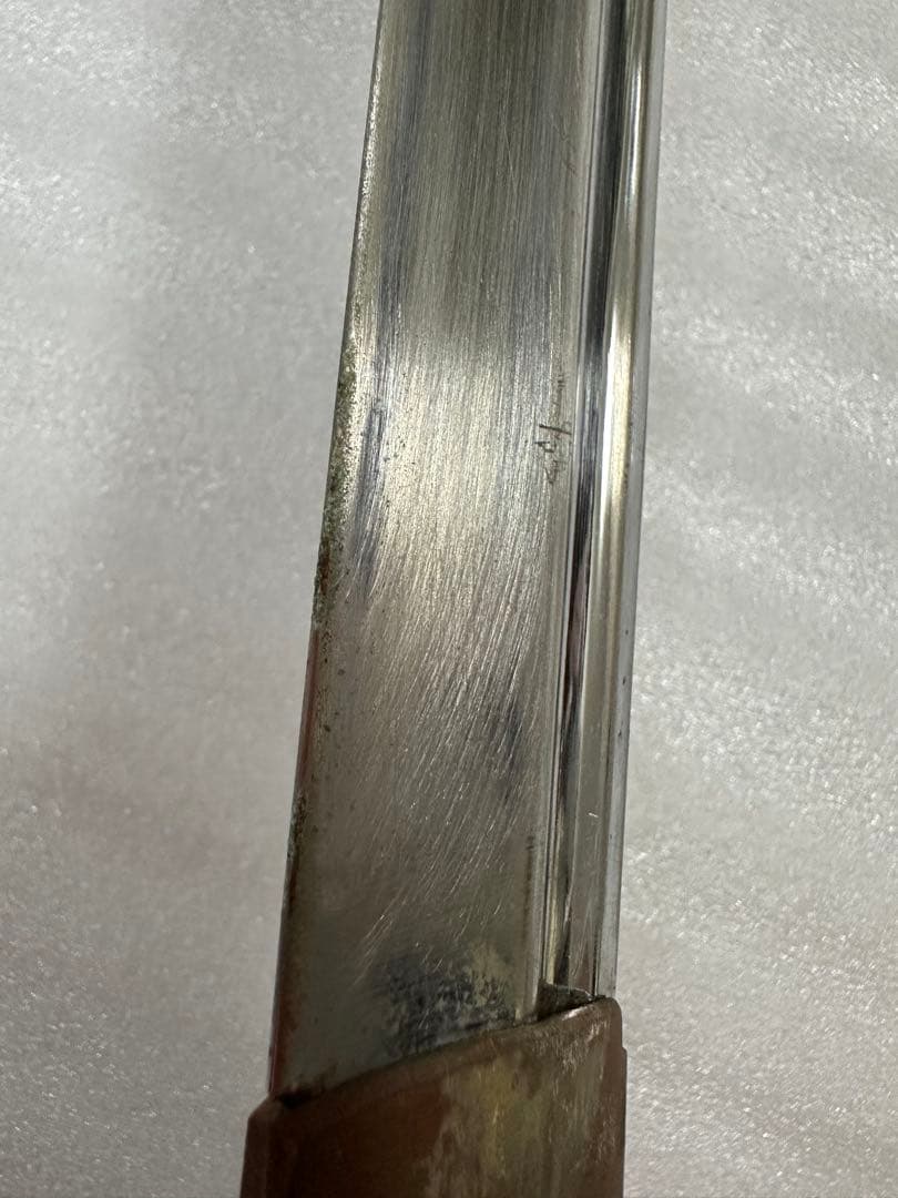 居合練習刀 白鞘　鞘付き長さ約101cm 鞘抜き737g