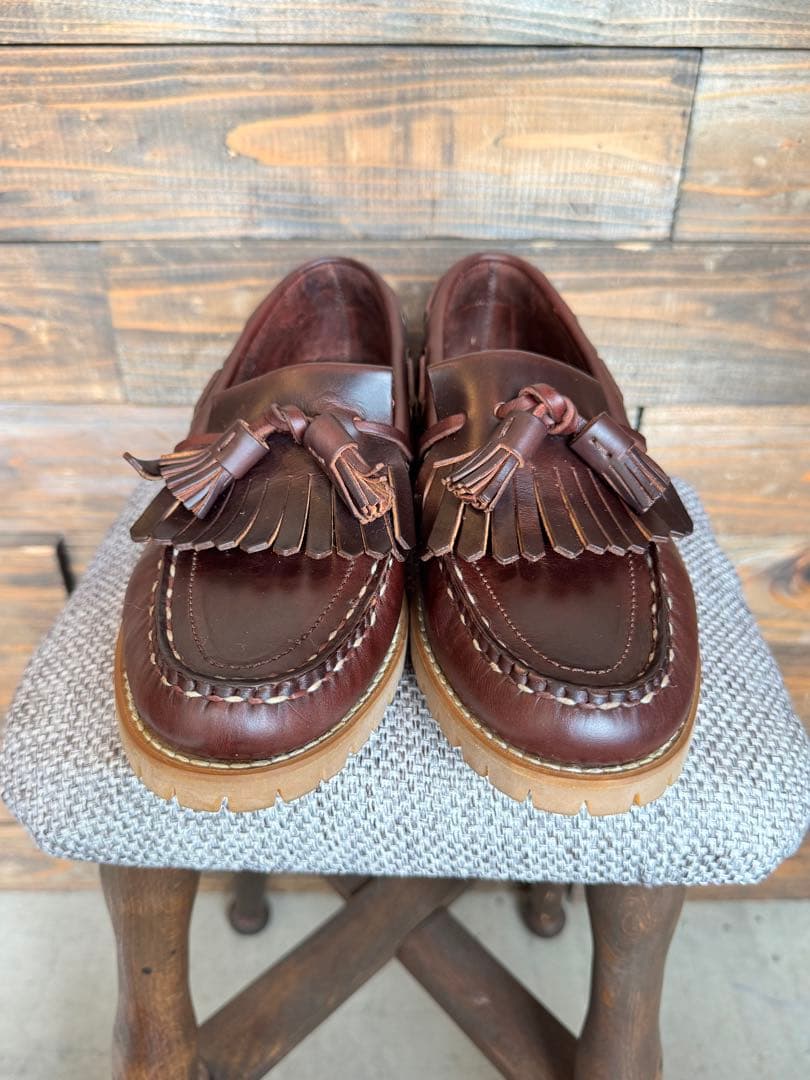 【新品未使用箱付き】WOLVERINE タッセルローファー24cm