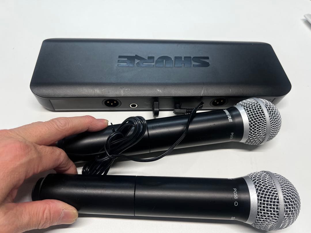 【動作確認済/中古】SHURE BLX288/PG58 　ワイヤレスシステム