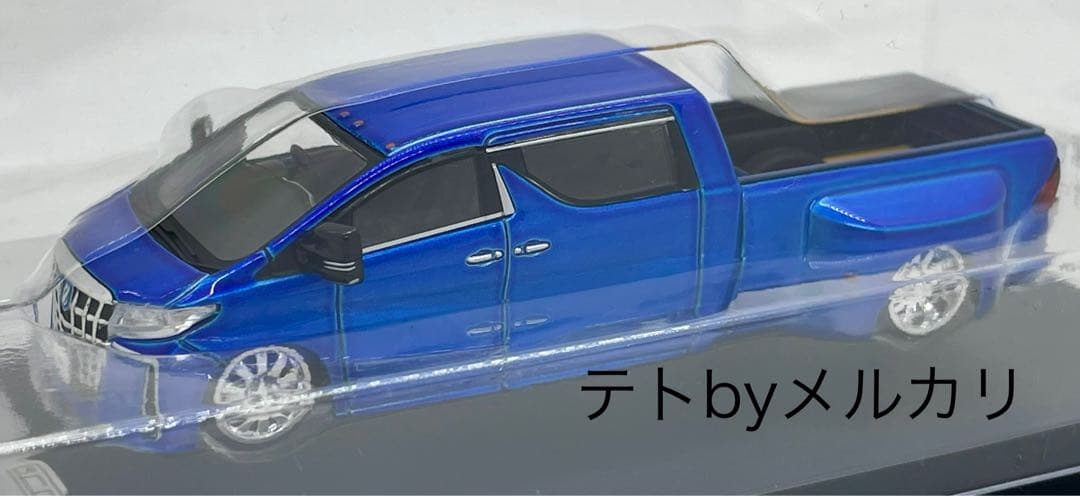 1/64 GCD トヨタ NATS アルファード スーパー デューリー 青 美品
