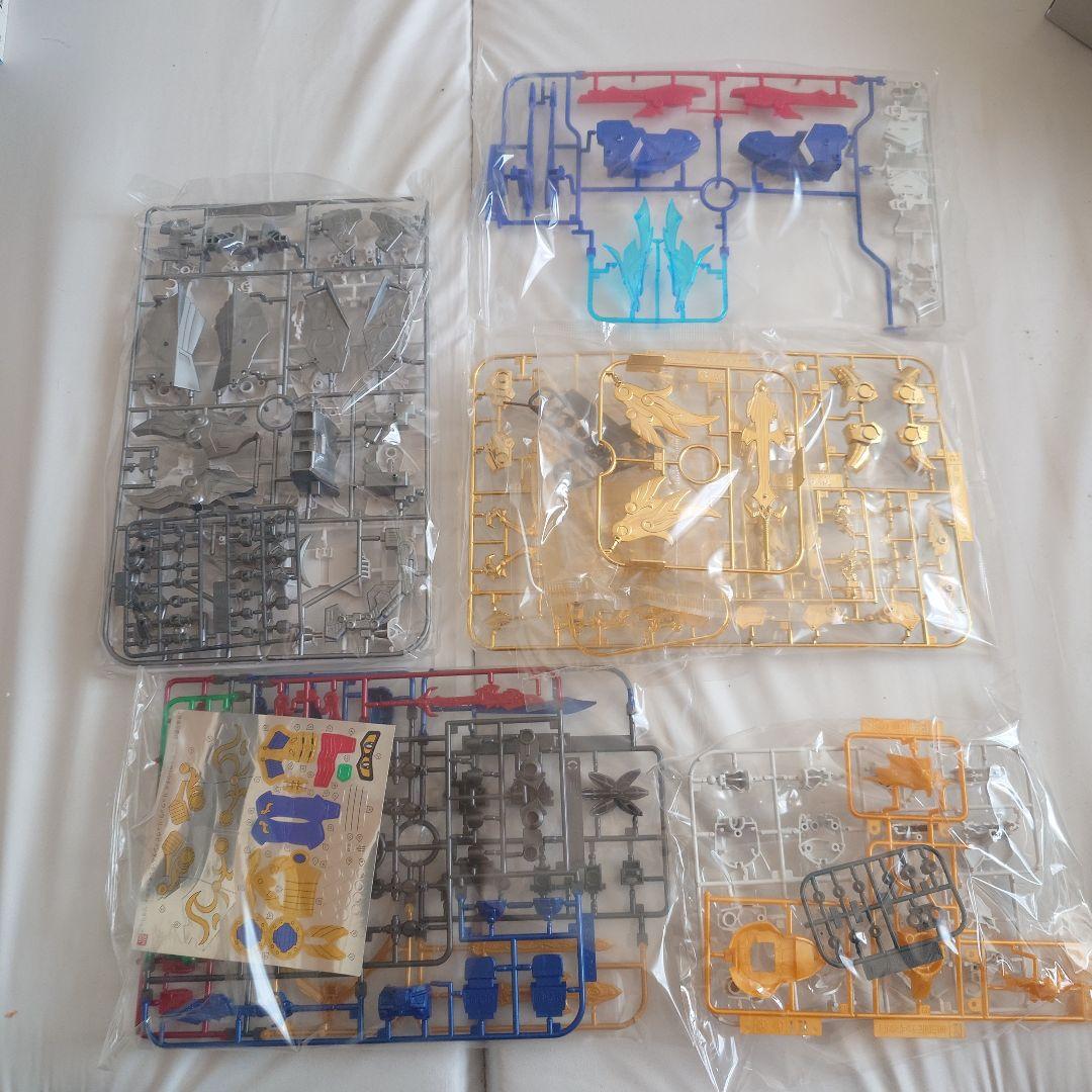 真翔烈帝龍装備ガンダム・天玉鎧蒼龍　真紅蓮装曹操ガンダム・天玉鎧炎鳳セット