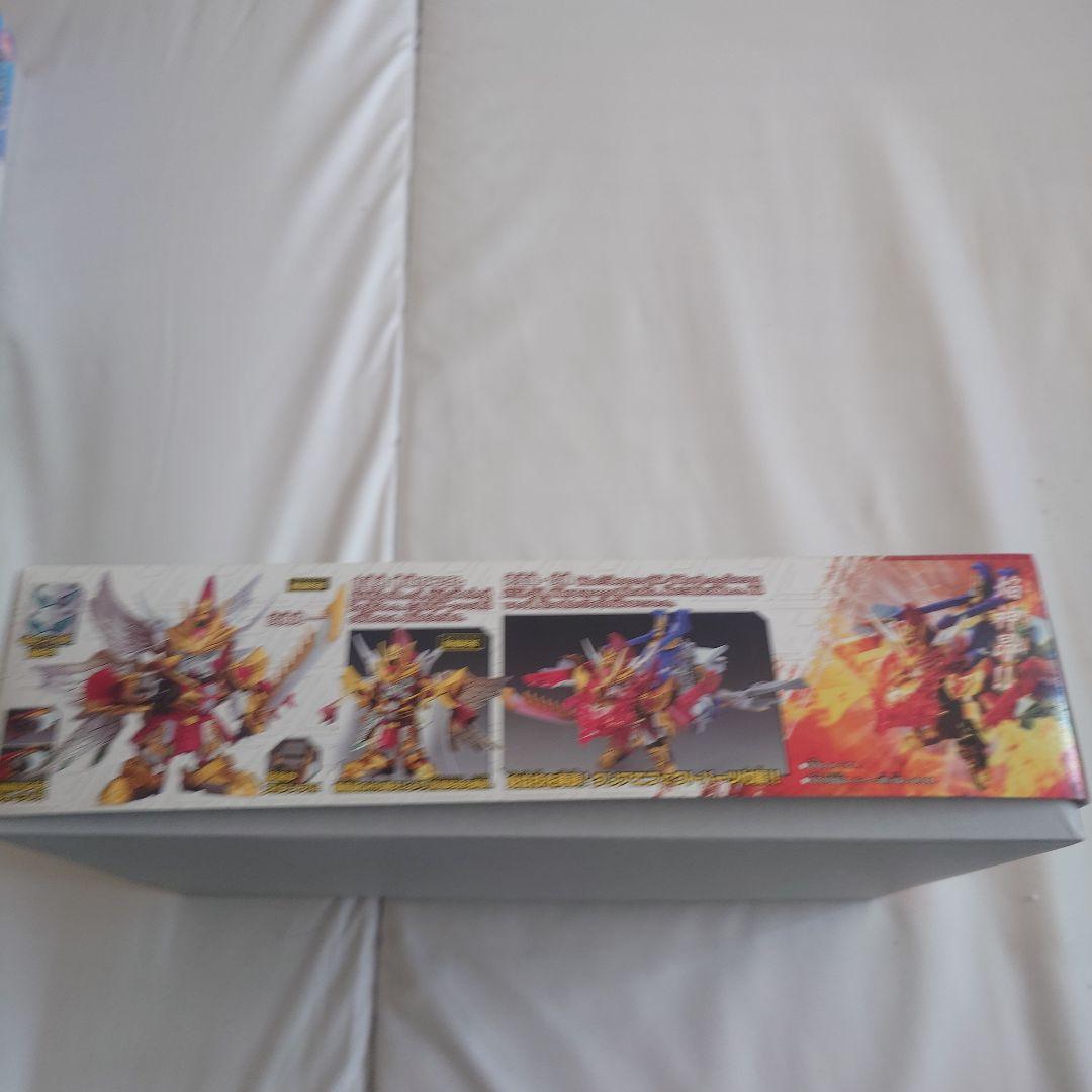 真翔烈帝龍装備ガンダム・天玉鎧蒼龍　真紅蓮装曹操ガンダム・天玉鎧炎鳳セット