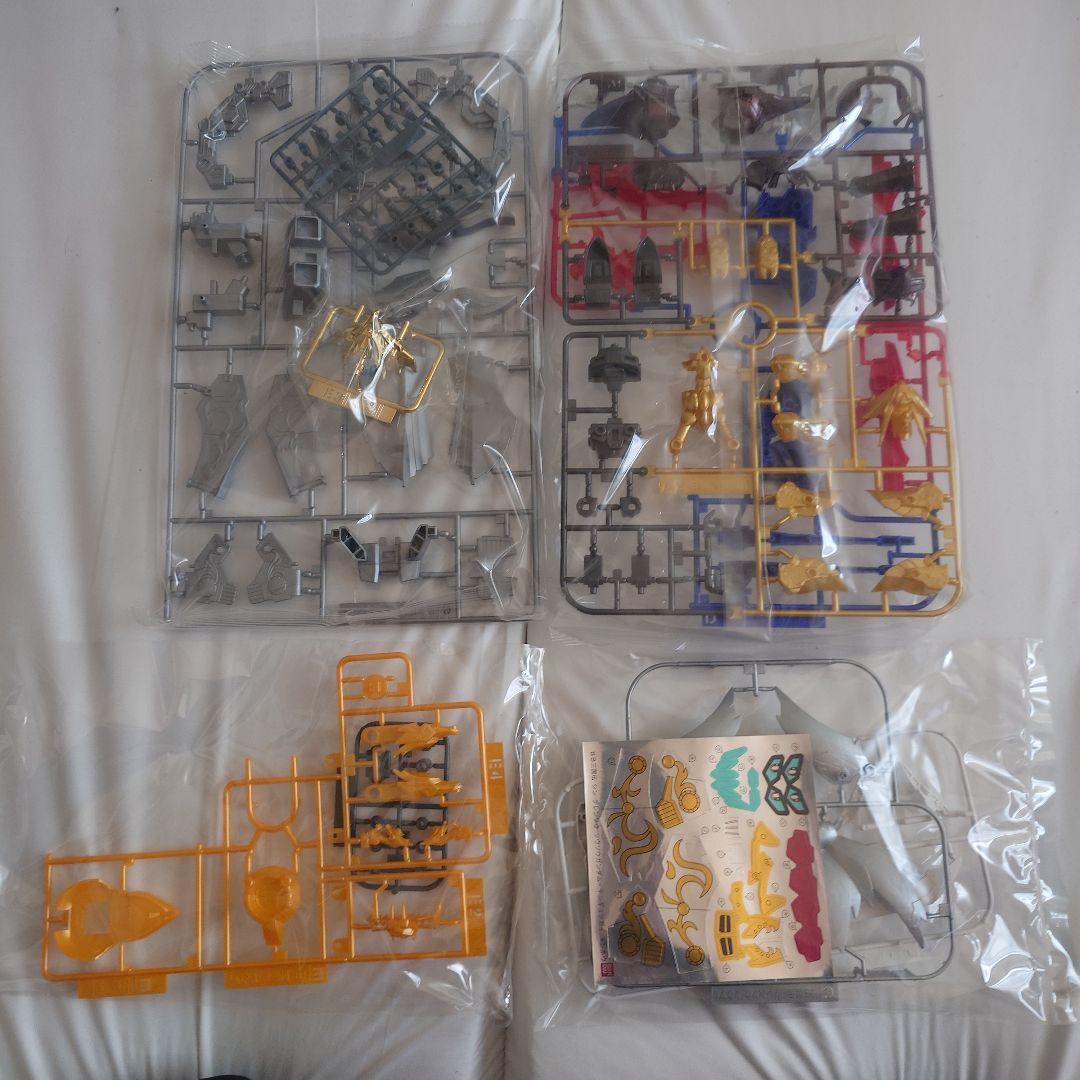 真翔烈帝龍装備ガンダム・天玉鎧蒼龍　真紅蓮装曹操ガンダム・天玉鎧炎鳳セット