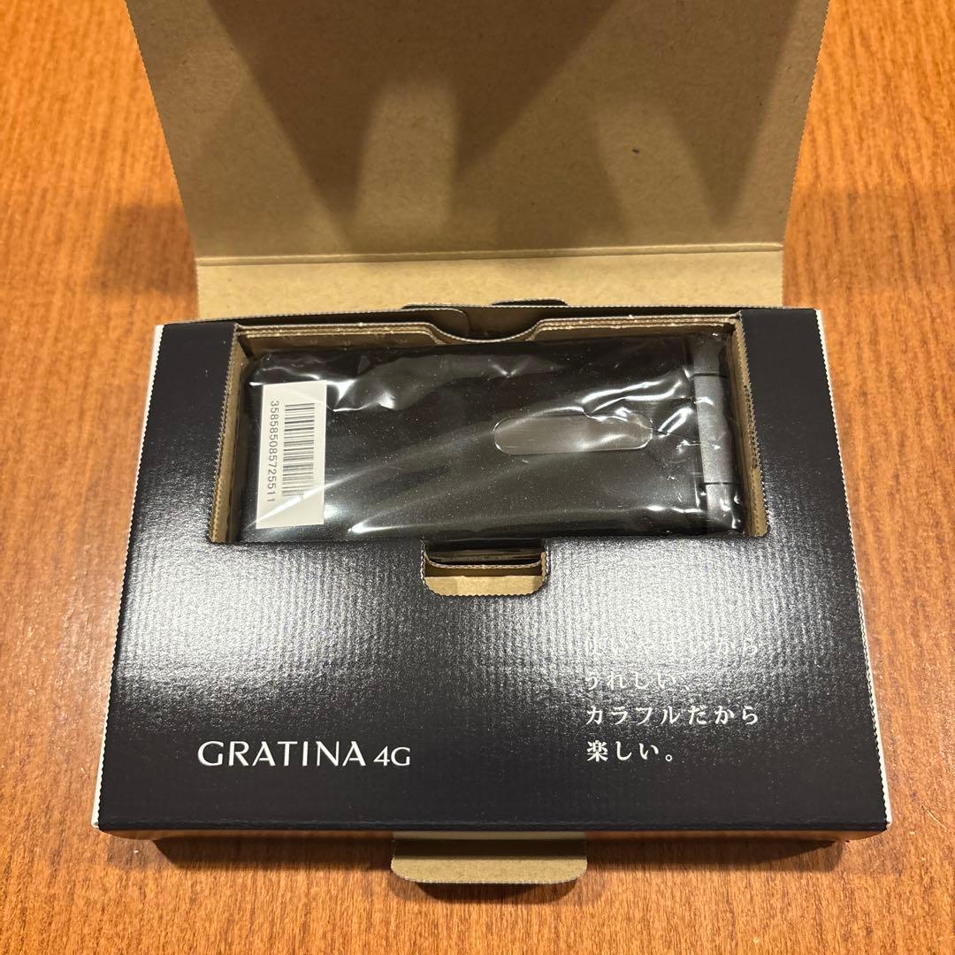 au GRATINA 4G KYF31 ブラック 新品未使用　SIMロック解除済