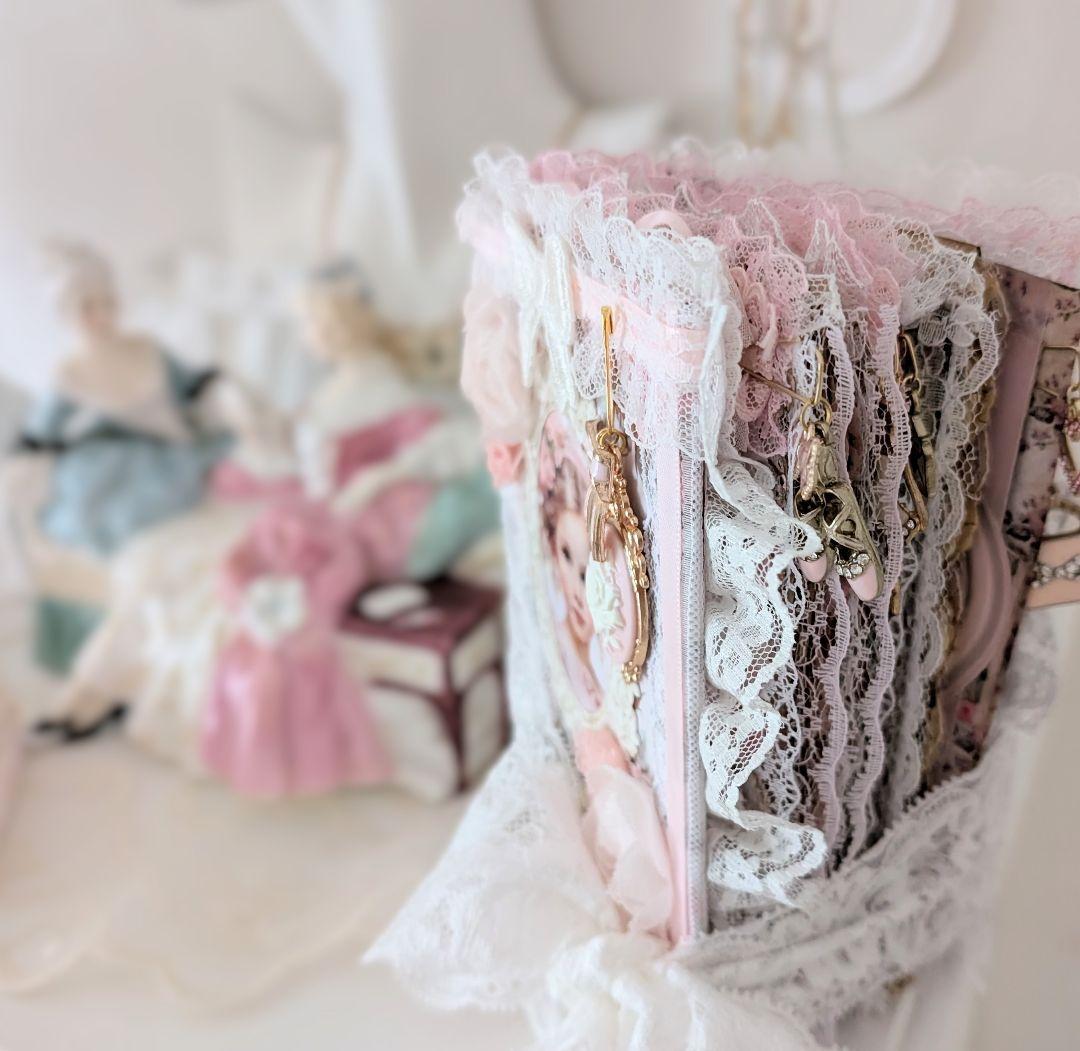 薔薇とレースのロマンチックスィートジャンクジャーナル*Charming*