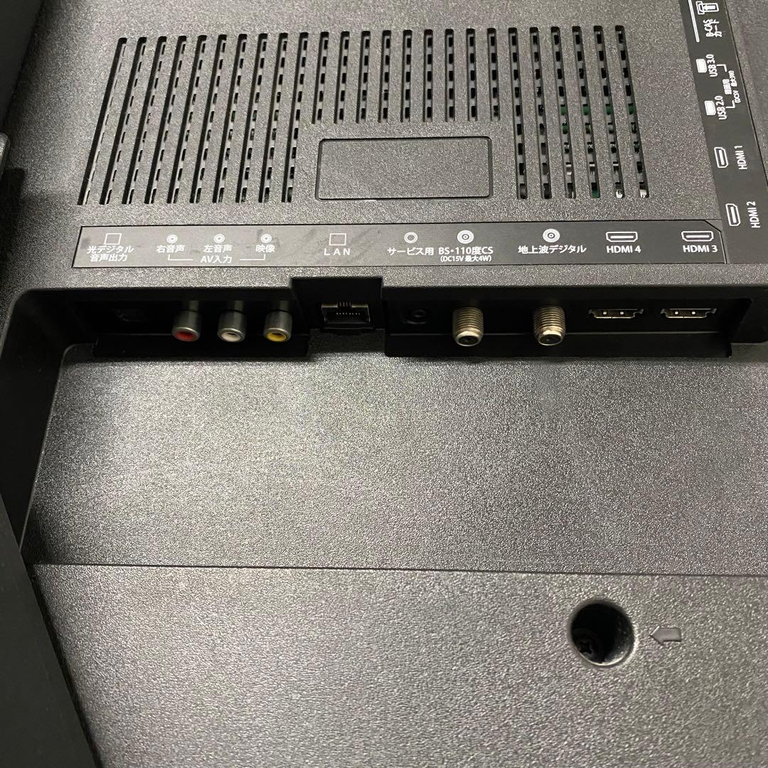 即日受渡❣️全国送料込マクスゼン55型4K液晶テレビWチューナーゲームモード搭載