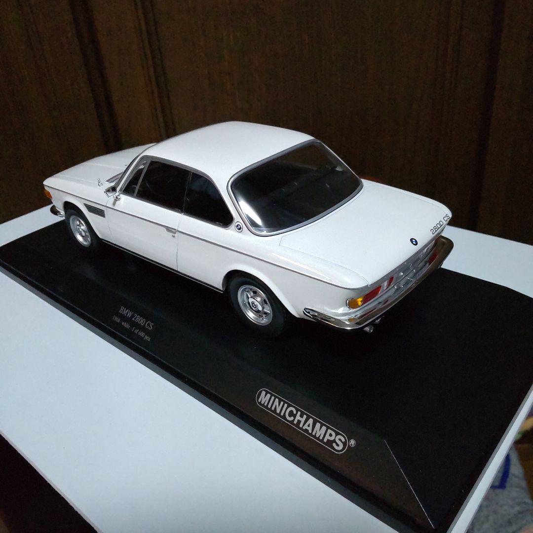 BMW 2800 CS 1968 ホワイト 1/18 ミニチャンプス
