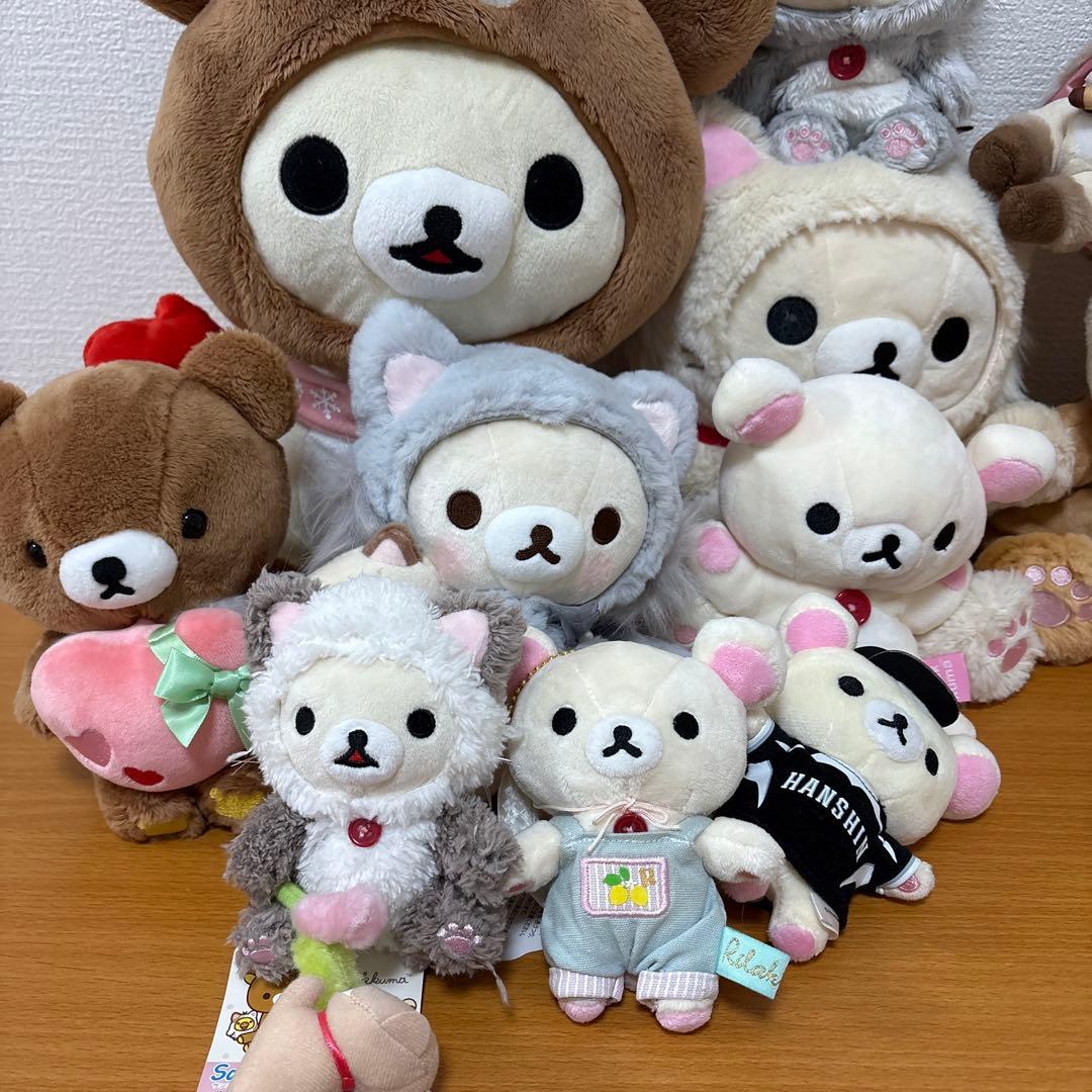 リラックマ ぬいぐるみ 大量セット