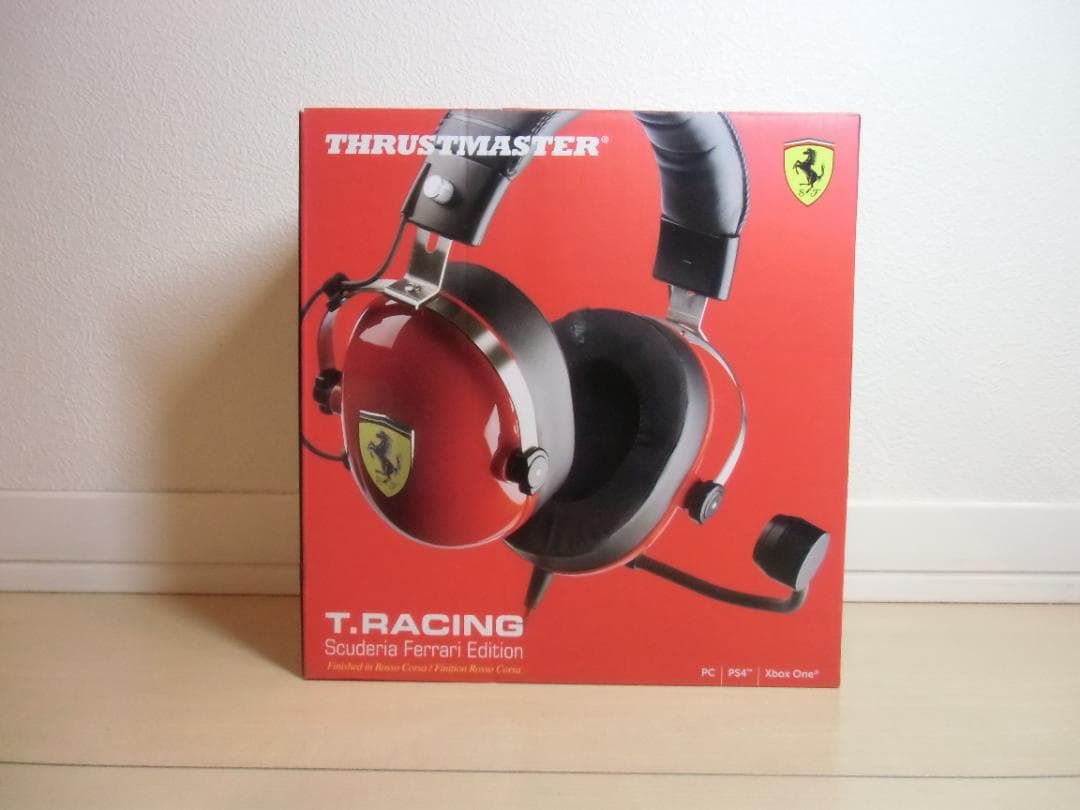 フェラーリ ゲーミングヘッドフォン THRUSTMASTER T.RACING