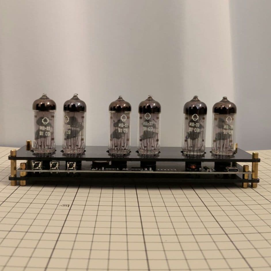 830時計店 TIME MACHINE - VFD 真空管時計 完動品 ニキシー