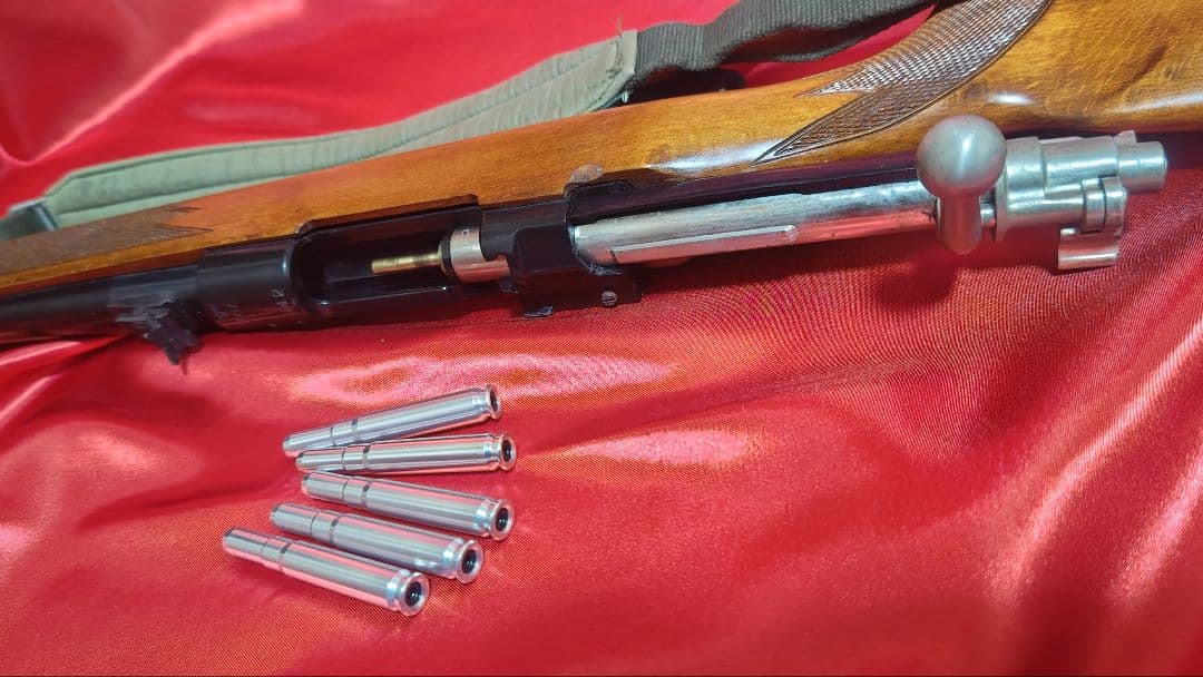 【ラスト１本】エアガン　kar98k　リアルカート付き