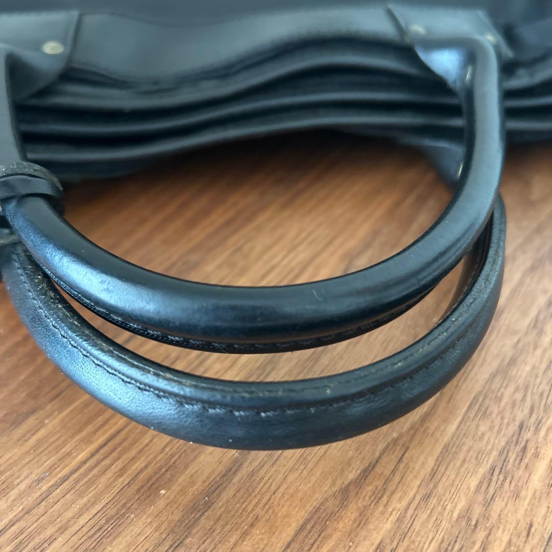 【美品】 Felisi フェリージ　ナイロン×レザー　バッグ1993 黒