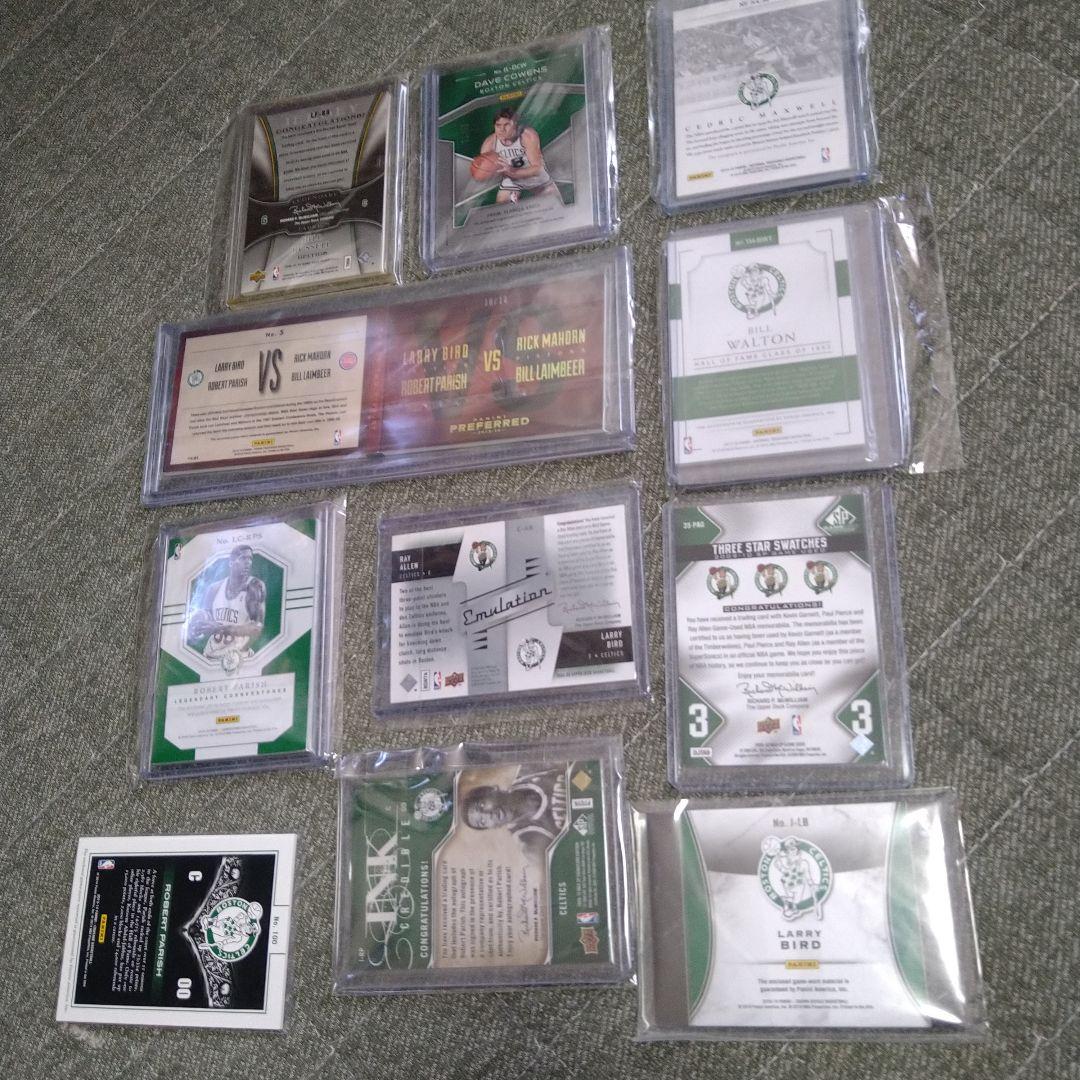 NBAセルティックスレジェンド　カード　11枚セット