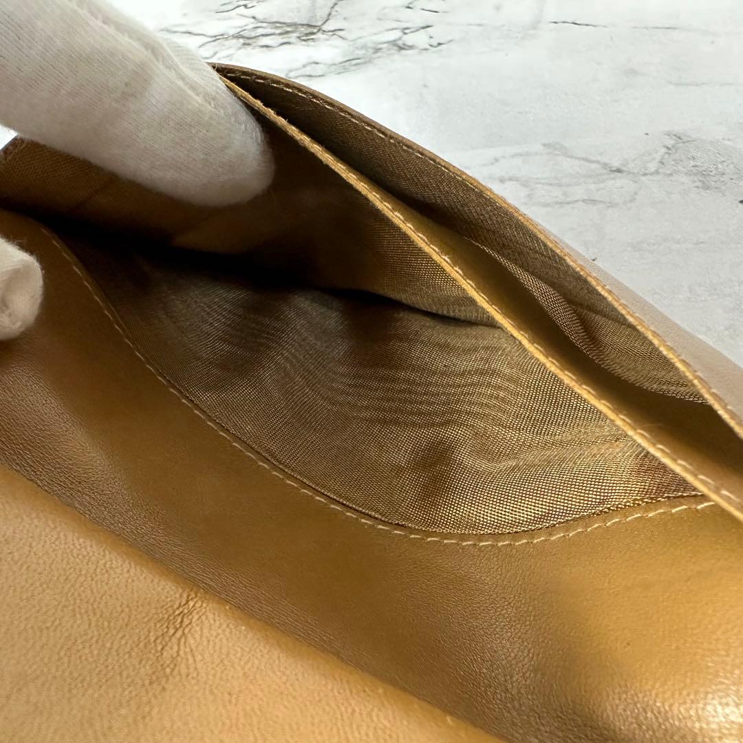 美品✨セリーヌ ヴィンテージ マカダム ブラゾン トリオンフ ロゴ金具 折り財布