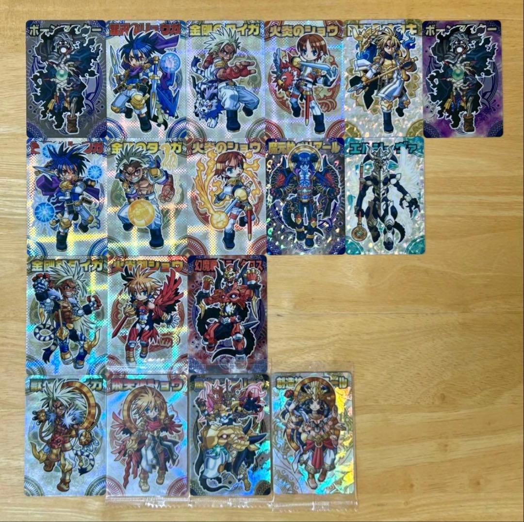 神羅万象チョコ　まとめ売り　第一章　第二章　第三章　王我羅旋の章　ゼクス　初期