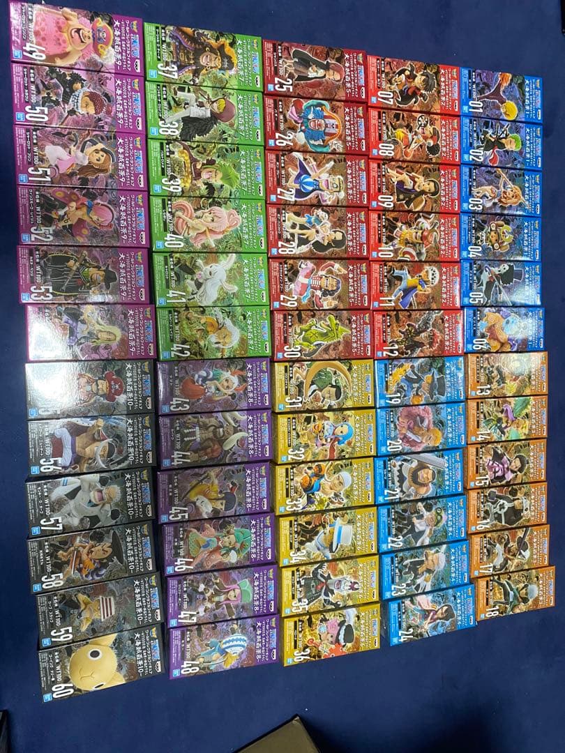 ワンピース ワールドコレクタブルフィギュア 大海賊百景コンプリートセット
