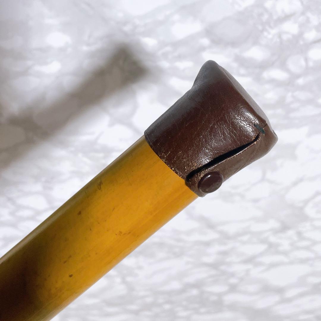 尺八　一尺八寸　在銘　富山　5孔・2分割　和楽器　木管楽器　縦笛　雅楽器