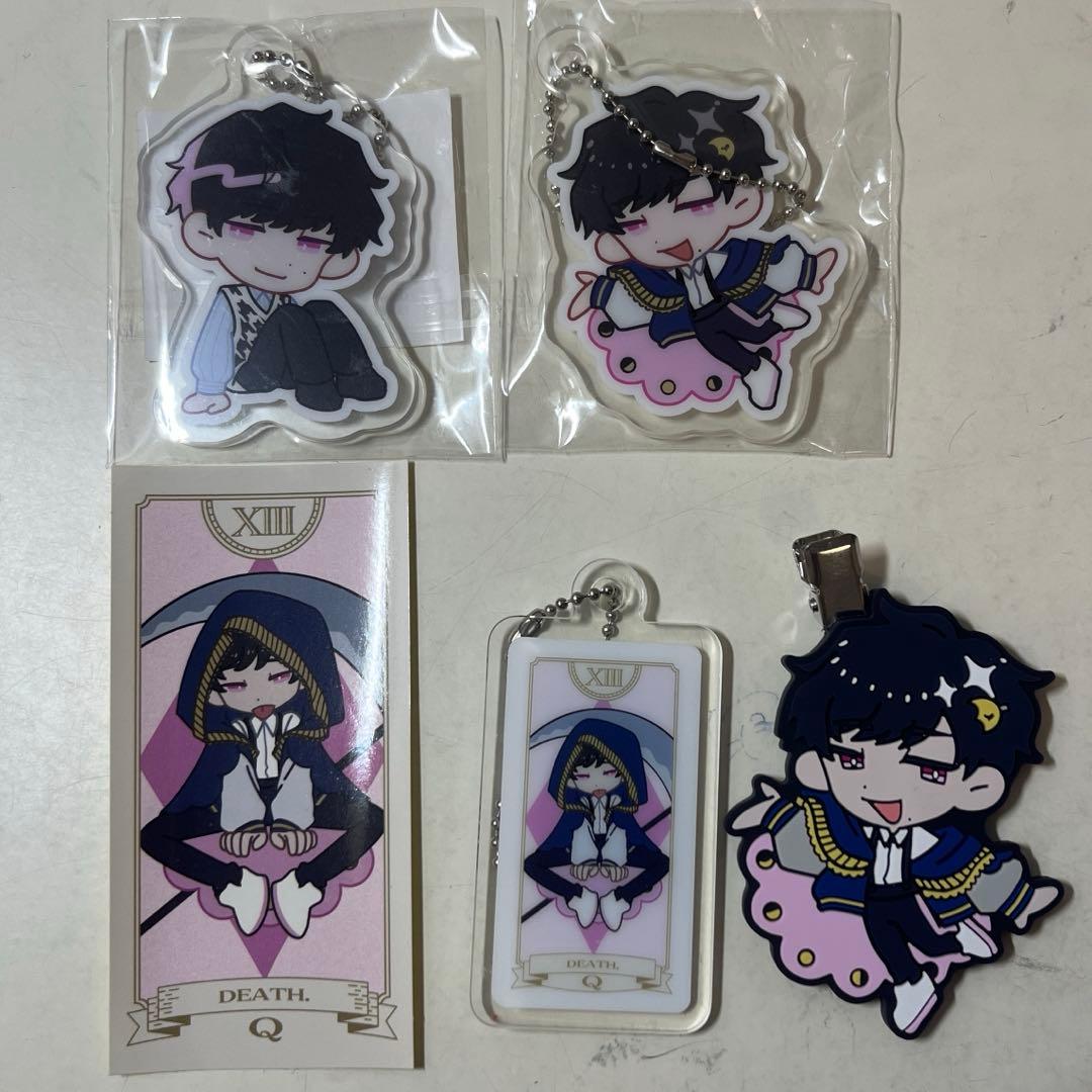 東言　アクリルキーホルダー　タロット風アクリルチャーム・ステッカー　クリップ