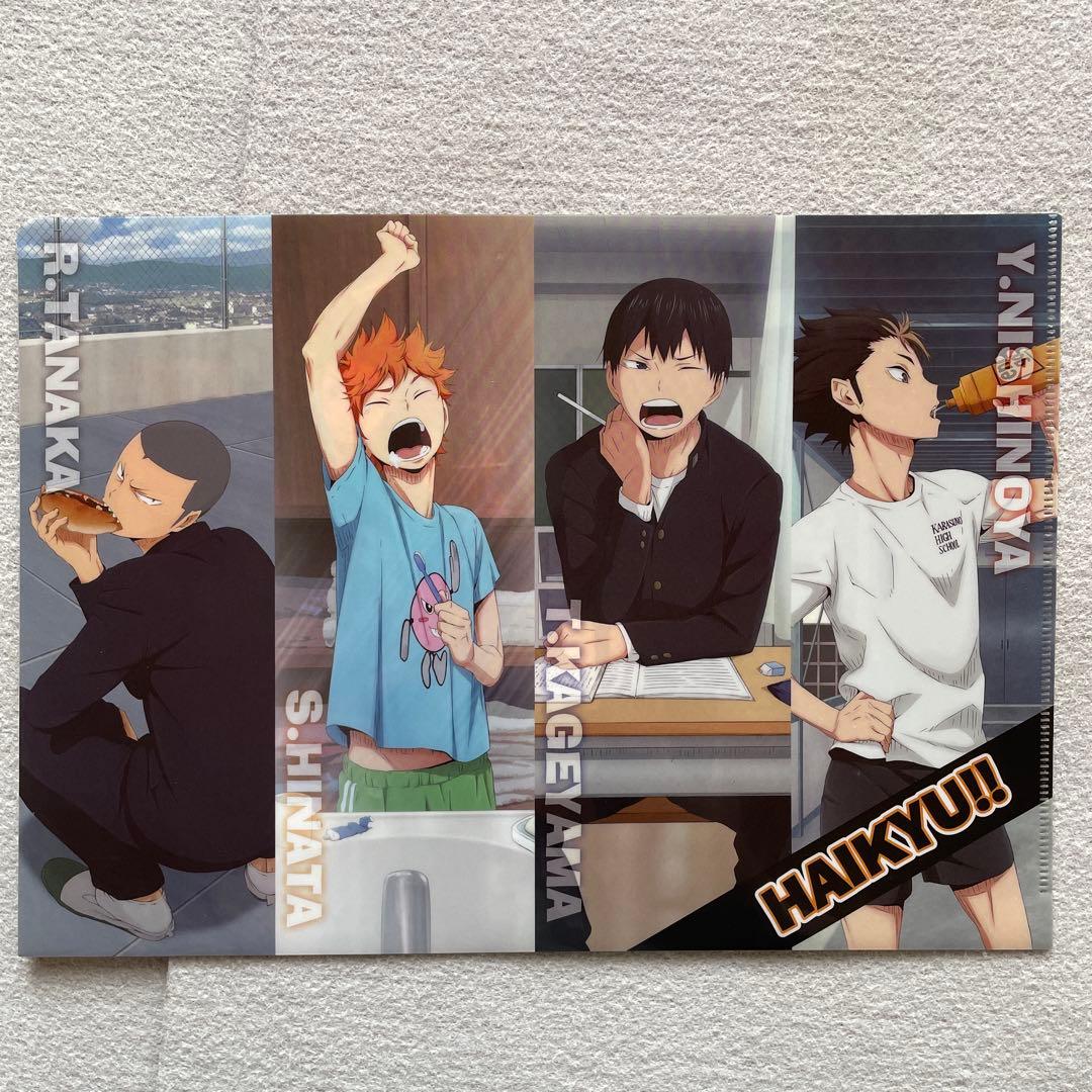 ハイキュー 大阪遠征合宿 枚方パーク クリアファイル ココス art アニメイト