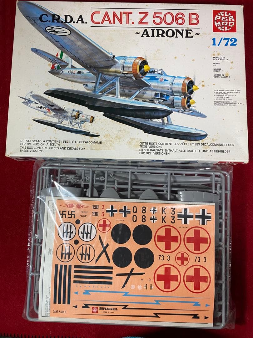 A 1/72 カントZ501 他イタリア機 全4個セット