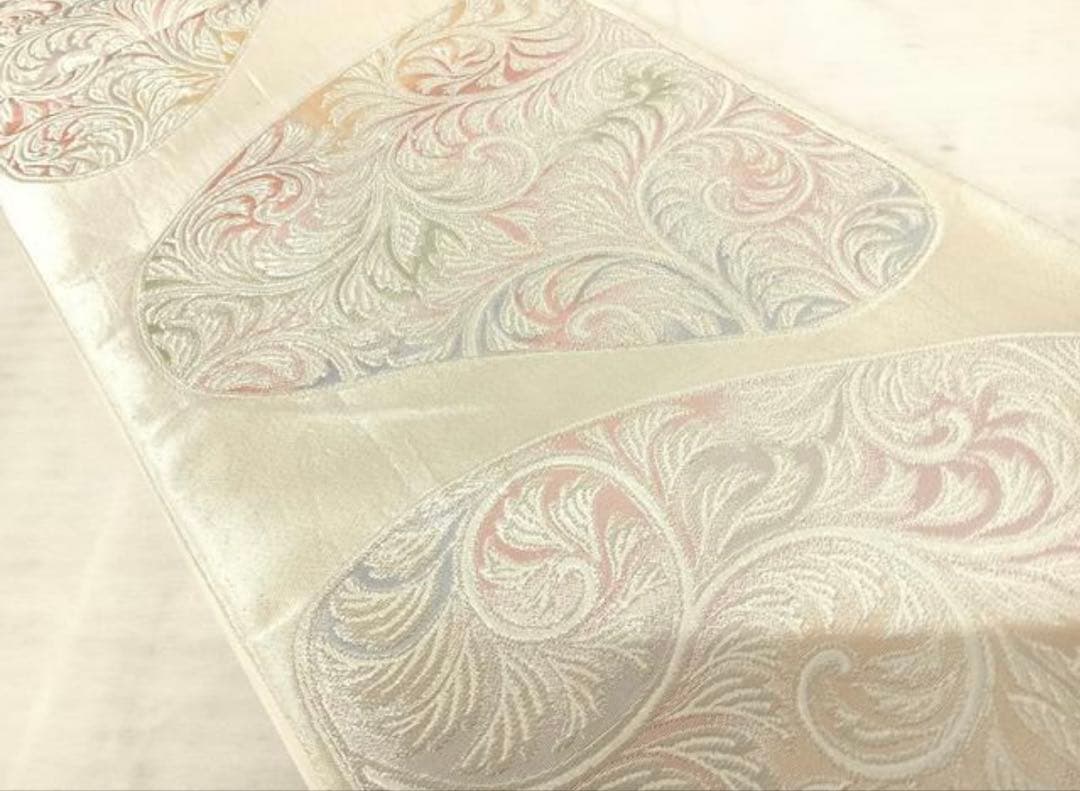 振袖 フルセット6点サイズM〜Ｌ枝花文　暈し染め　正絹