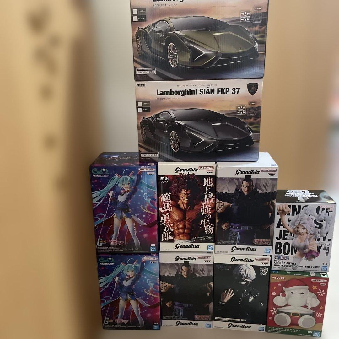 プライズ景品10個セット　まとめ売りLamborghini Sián FKP