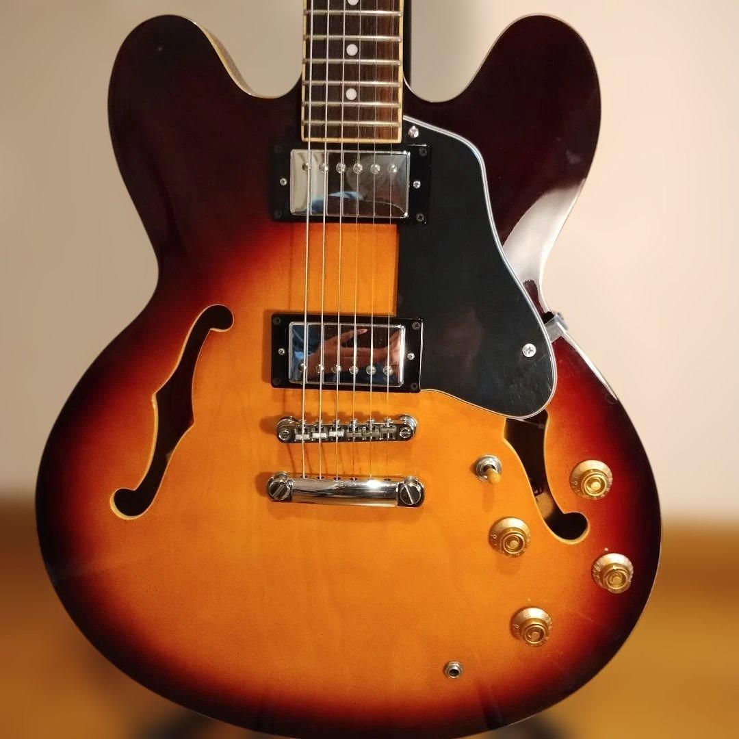 Tokai セミアコースティックギターES-60 サンバースト(ハードケース付)