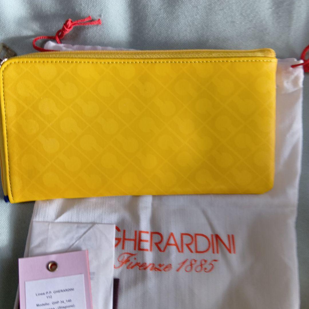 ゲラルディーニ　イエロー　ショルダーバッグ、エコバッグ、財布　3点セット