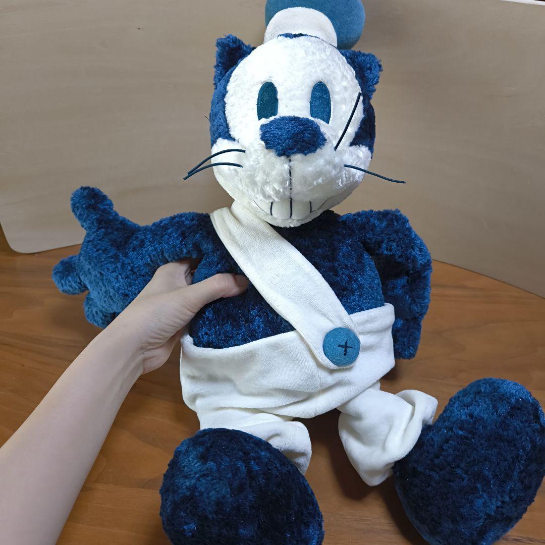 ディズニーシー限定　ピート　レア　キャラクター　ぬいぐるみ　蒸気船ウィリー