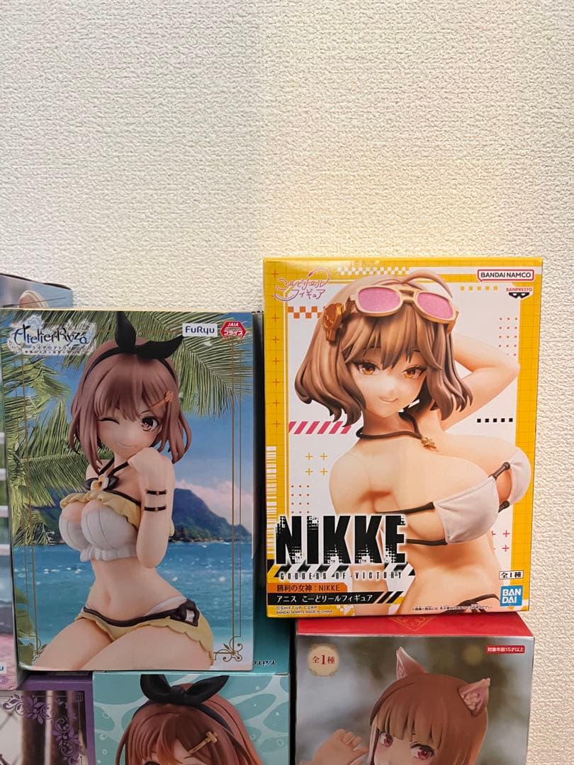 ライザのアトリエ　ダンダダン　ヒロアカ　狼と香辛料　宇崎月　フィギュア　プライズ