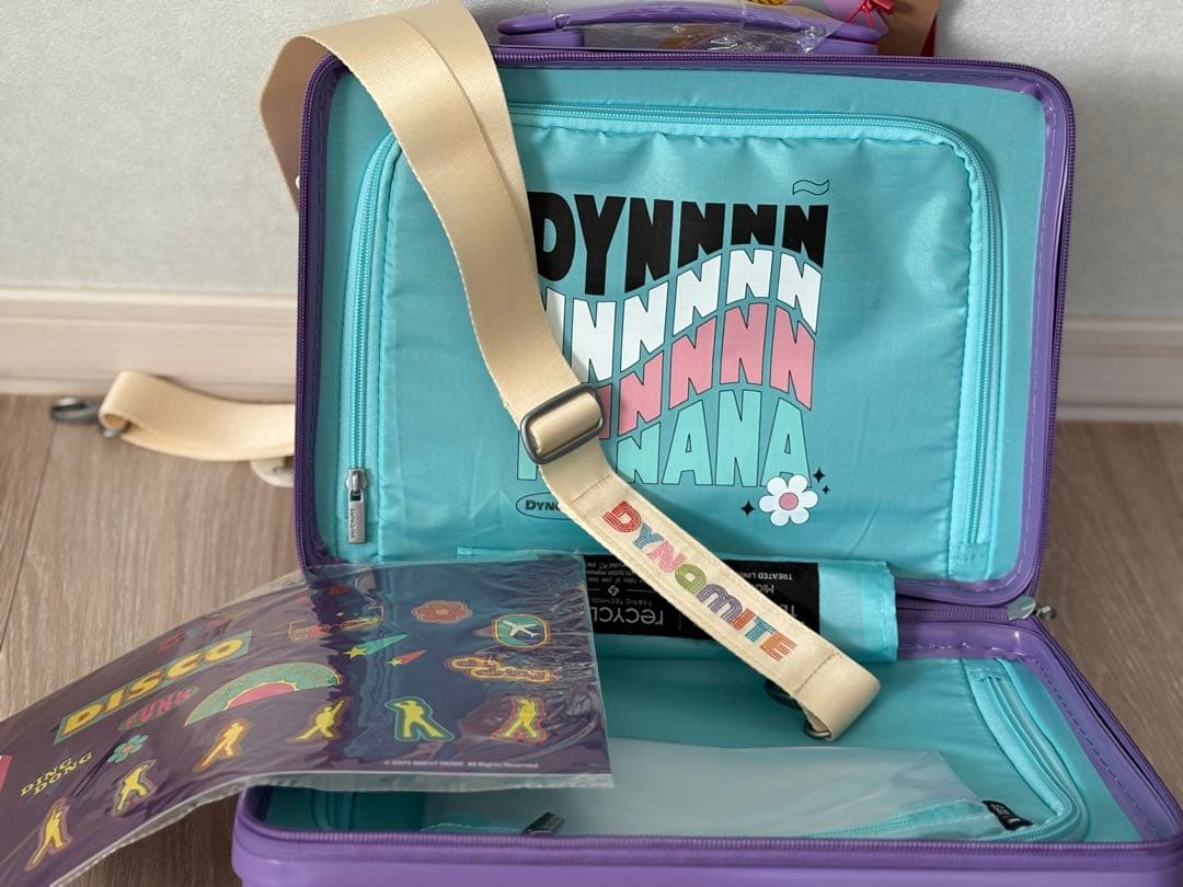 BTS ダイナマイト×サムソナイト キャリーオンバッグ